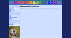 Desktop Screenshot of humorsajten.com
